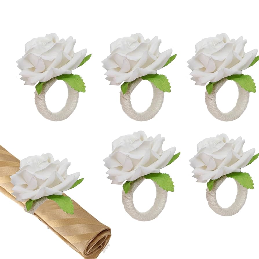 ナプキンリング6個セット Amazon｜ナプキンリング 6 個セット、ナプキンリングホルダー