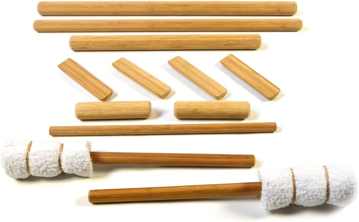 Vulsini 12 Piece Bamboo Stick Set