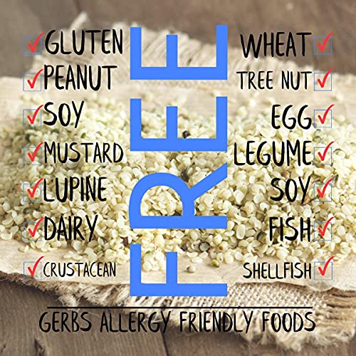 Gerbs Hemp Lovers Smoothie Enhancing Bundle, 4 Total Pounds (Raw Hemp Kernels & Unsalted Roasted Whole Hemp Seeds) Top 14 Food Allergen Free, Non Gmo, Kosher, Made In Rhode Island #TOP3