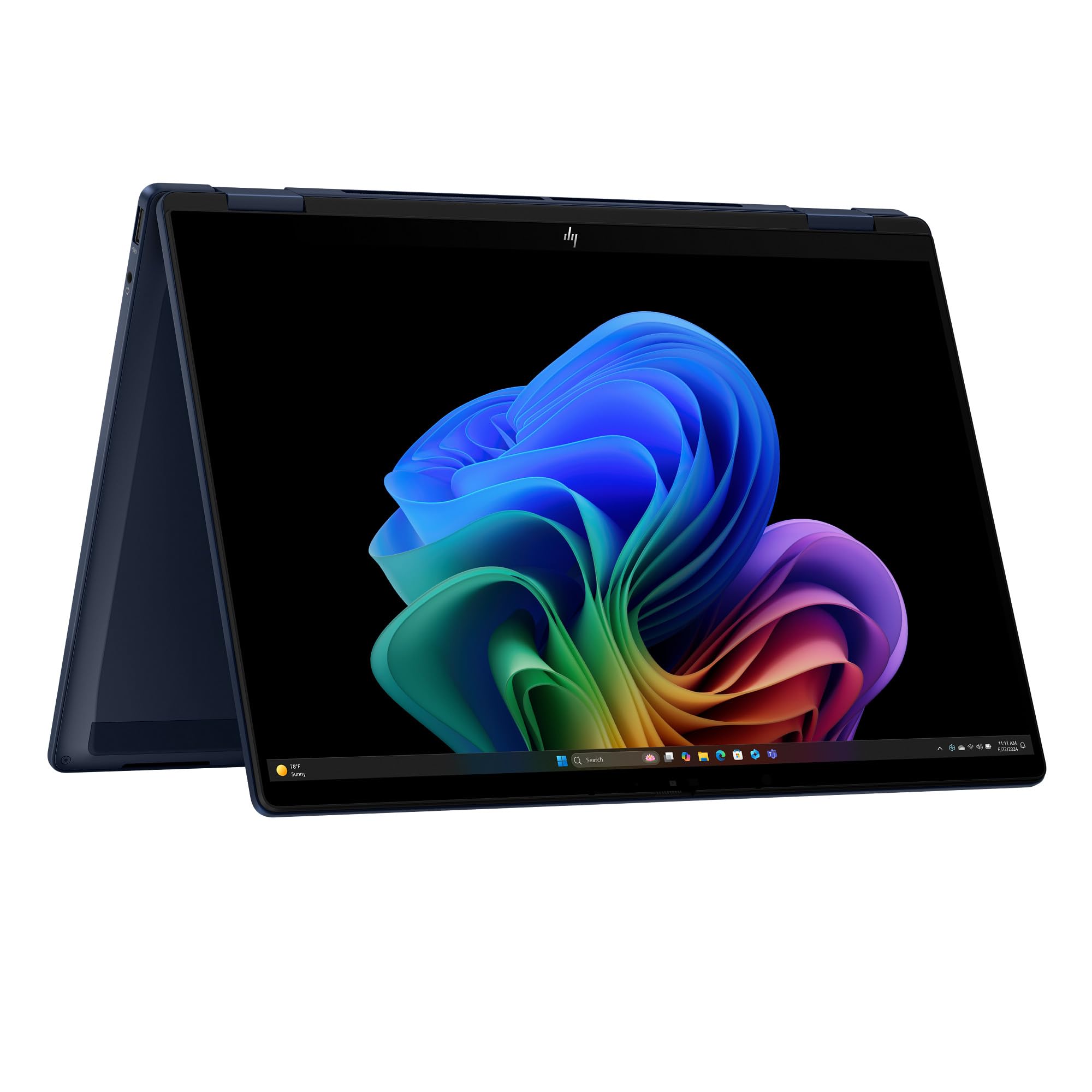 HP OmniBook X Flip 2-in-1 Next Gen AI 14" Laptop | CoPilot+ PC | Intel® Core™ Ultra 7-256V Processor | 16GB RAM | 1TB SSD | Intel Arc™ 140V Graphics | 2K OLED Touchscreen | Windows 11 | 14-fm0006sa — view 12