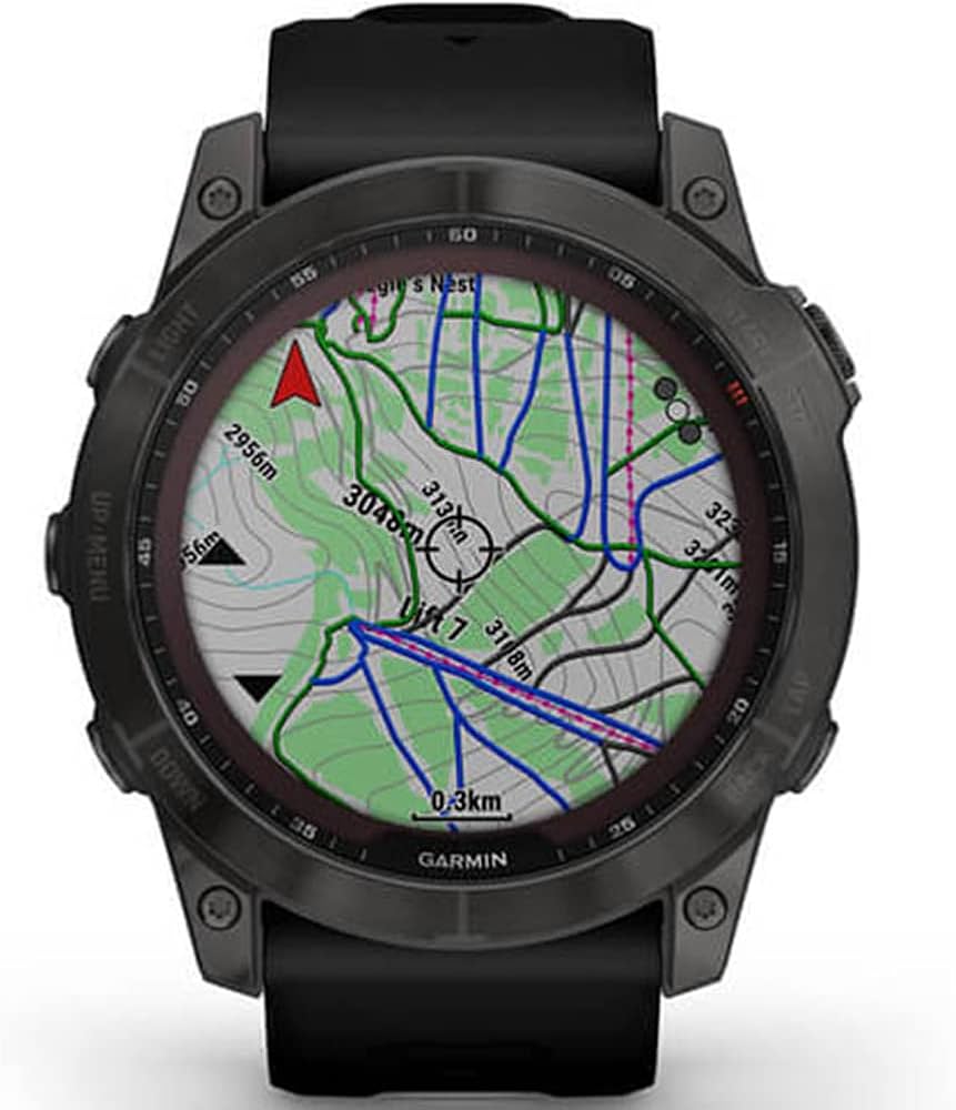 Amazon.com: Garmin 010-02541-10 Fenix 7X Sapphire Solar