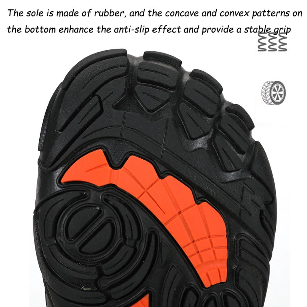Męskie damskie niskie buty do chodzenia, oddychające, lekkie, antypoślizgowe buty sportowe, Outdoor unisex Piesze wycieczki, trekking i wspinaczka Obuwie z pięcioma palcami, 36-46 EU