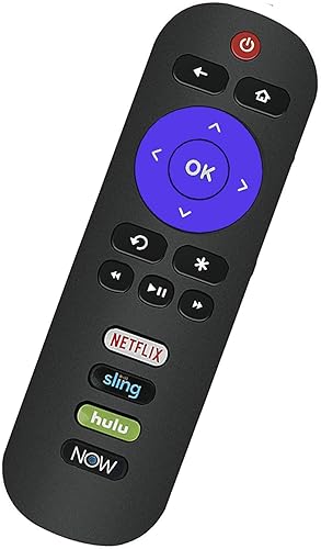 Universal compatible con TCL Roku TV Remote, compatible con todos los TCL Roku Smart LED TV