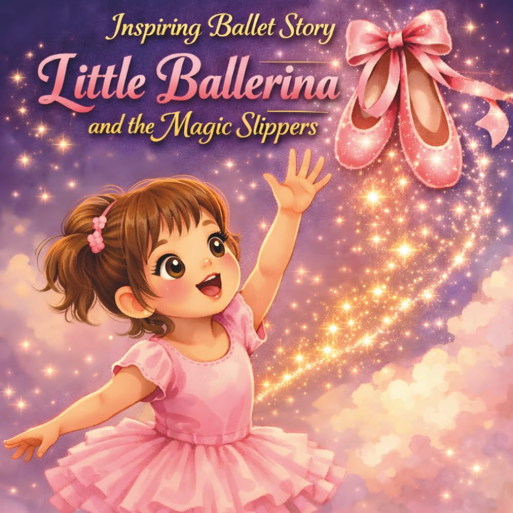 Inspirng Ballet Story - Little Balerina and the Magic Slippers: An Interactive Dance Story for Girls Ages 3–5 About Courage, Practice, and Believing in Yourself
