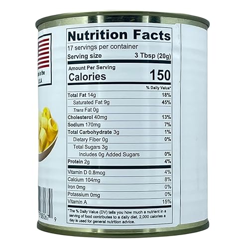 Miniatura 2 de Future Essentials Mantequilla en polvo  Mantequilla enlatada real 100% pura  Estante de almacenamiento a largo plazo  Perfecto para supervivencia de