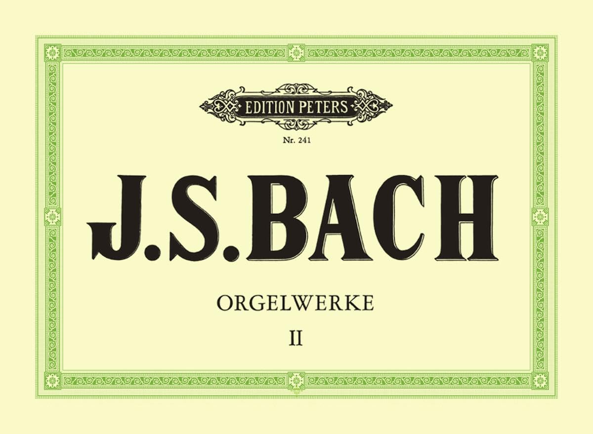 Complete Organ Works Volume 2, Johann Sebastian Bach, Organ, Printed Music
