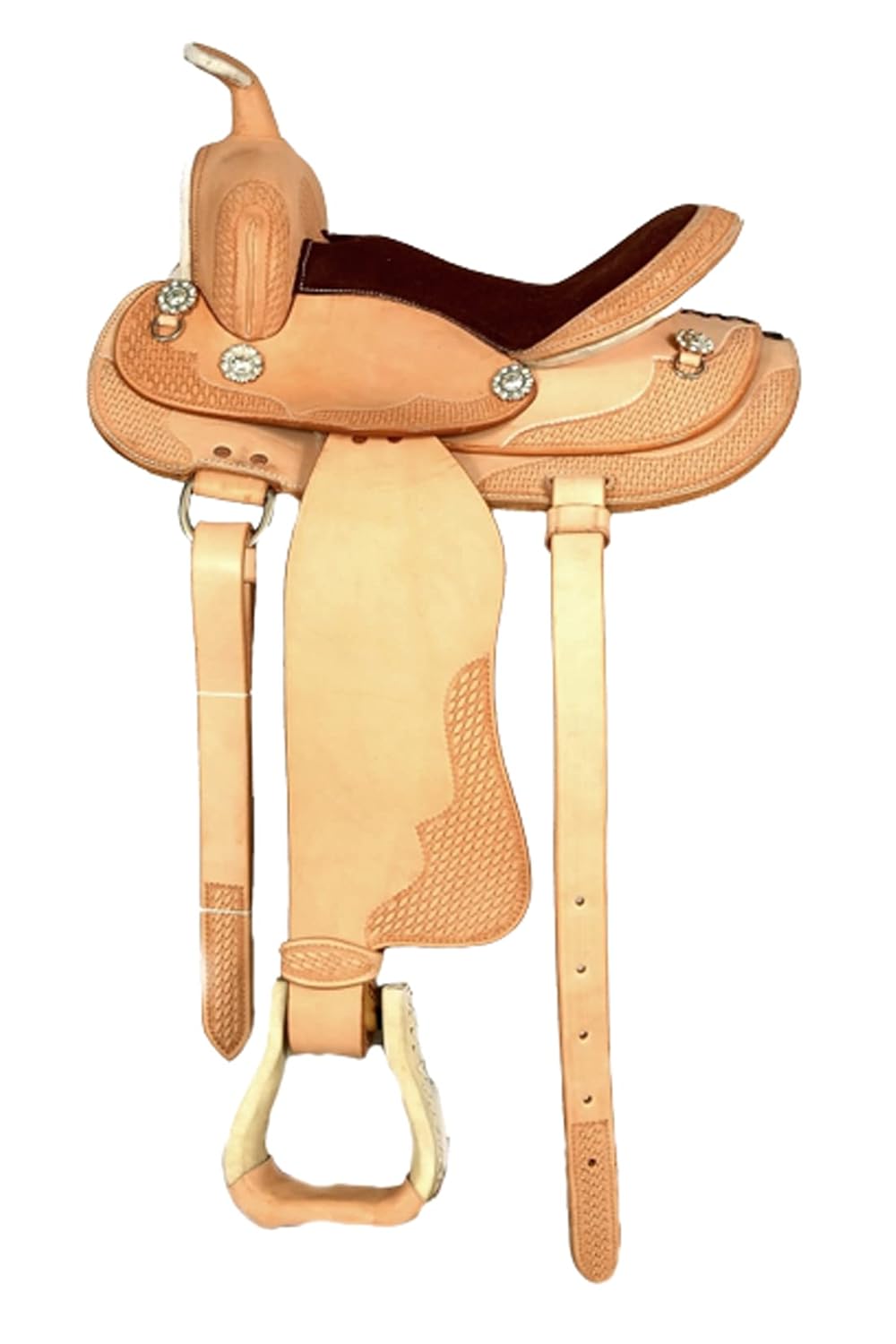 Mahakal International Western Leather Horse Saddle Amazon.in Home