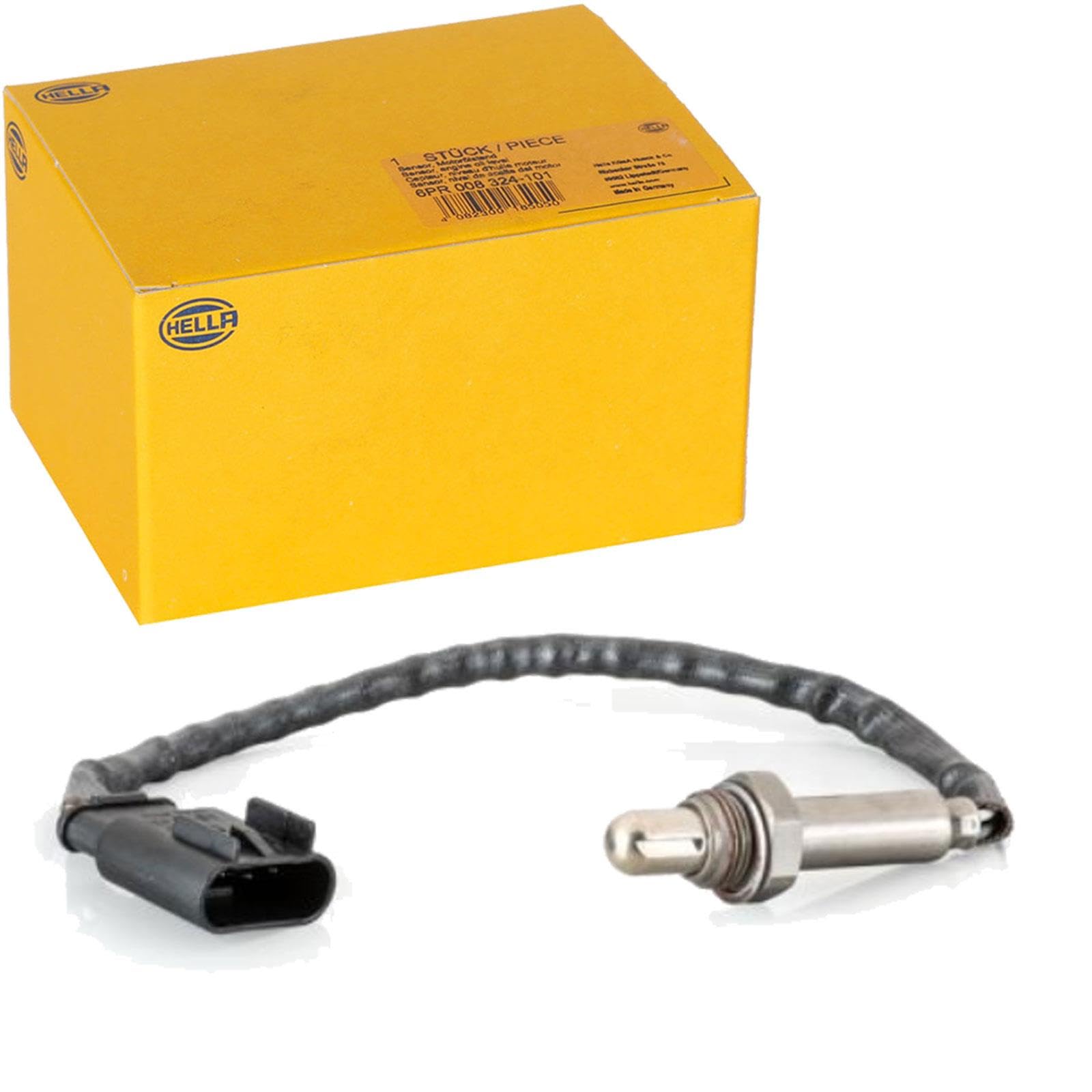 HELLA 6Pa 358 103-531 Sonde Lambda - 4Pôle - Câble: 275Mm | Compatible avec: ABARTH PUNTO, PUNTO EVO, ALFA ROMEO GIULIETTA, GIULIETTA Kasten/Schrägheck, MITO, FIAT 500, 500 C, 500L