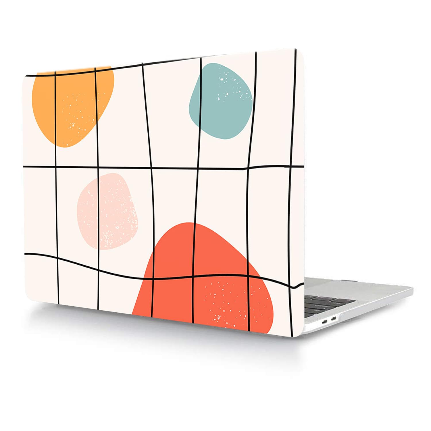 Funda Macbook Pro 13 ideal para teletrabajo y cafeterías con diseño bicolor dinámico 8