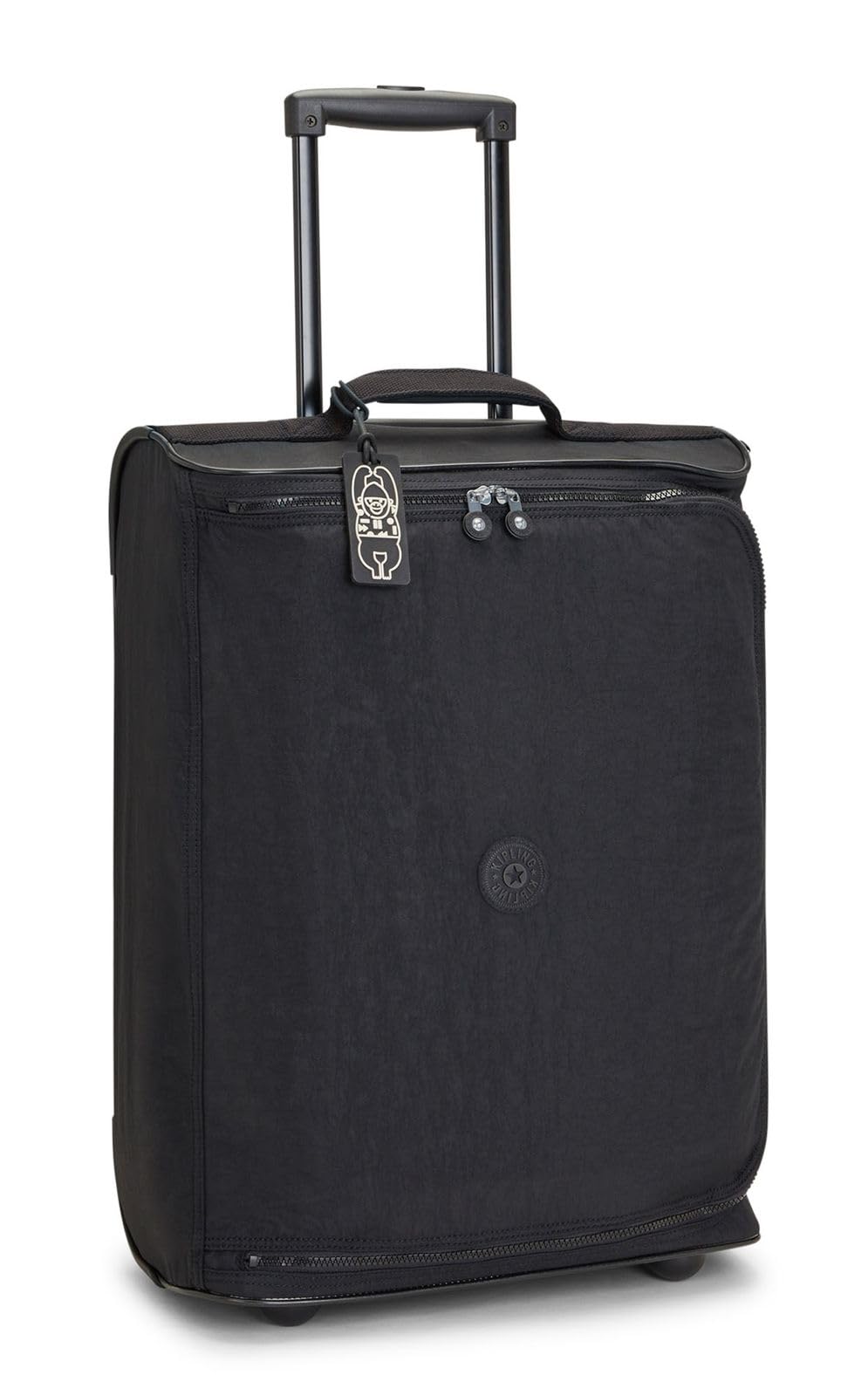Kipling Teagan C Bolsa de Viaje con Ruedas Tamaño Cabina Extra Pequeña, para Llevar, Black Noir (Negro)