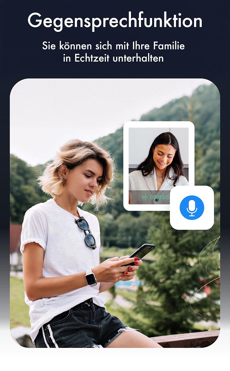 7links WLAN Kamera außen: 2er-Set wetterfeste Dualband-IP-Außen- und Innen-Kameras, 4 MP, IP65 (Außenkamera WLAN, Überwachungskamera innen, PC)