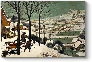 tabloshop Pieter Brueghel - Karda Avcılar Kanvas Tablo 45 x 30