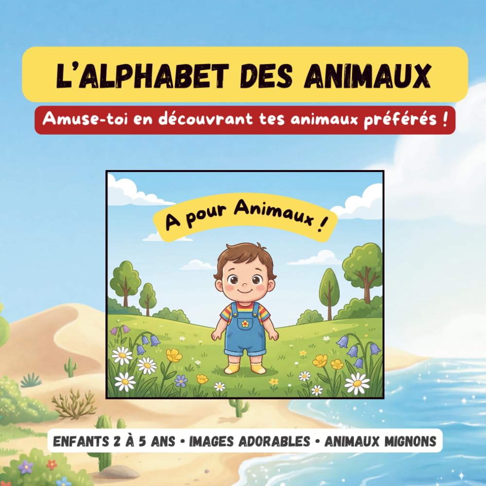 L'alphabet des Animaux: Amuse-toi en découvrant tes animaux préférés !
