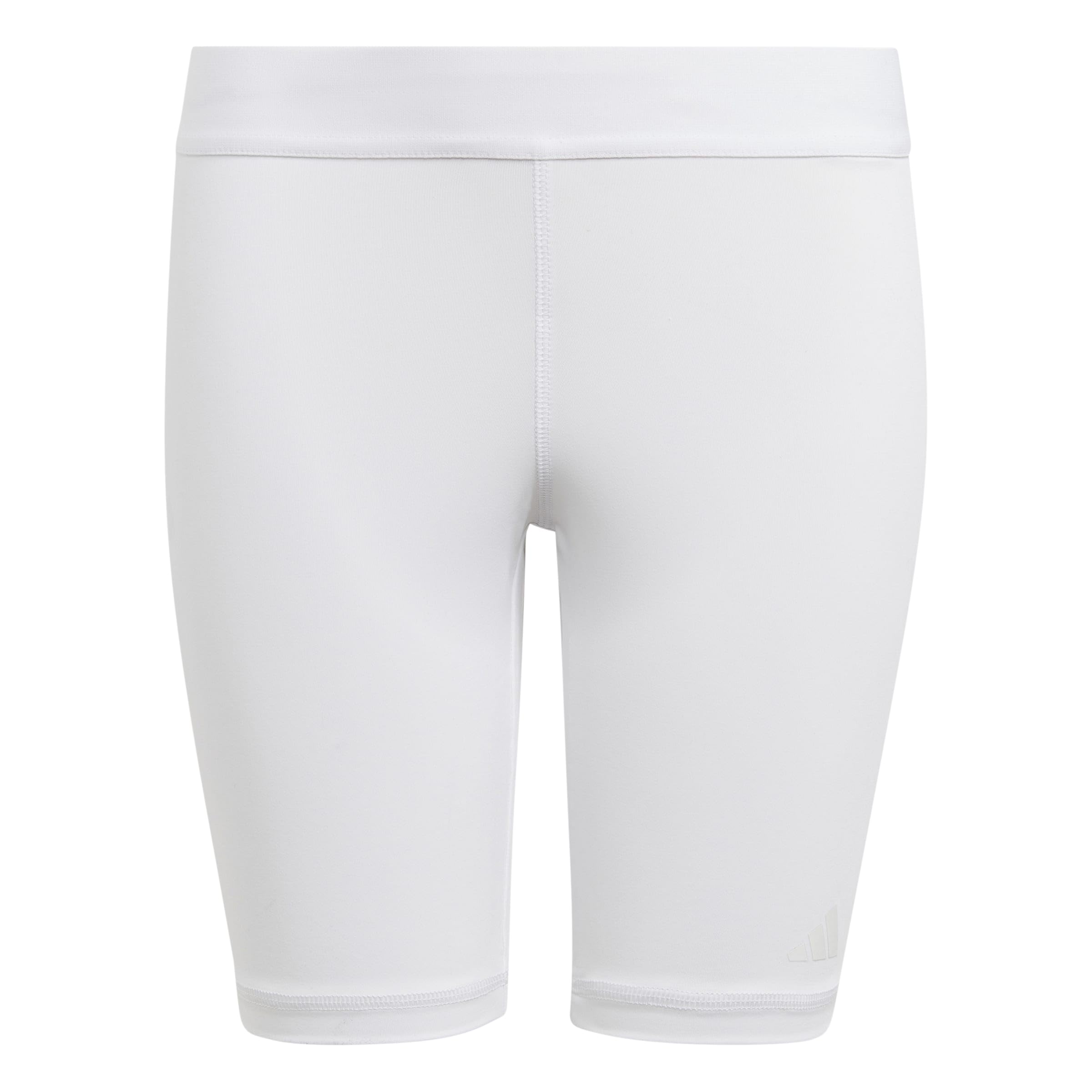 adidas Boy's Techfit Aeroready Short Tight Youth Tights, white, 13-14 Years