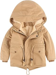 Jaquetas para meninos e meninas casaco de inverno grosso sólido com capuz infantil à prova de vento casaco de inverno infantil