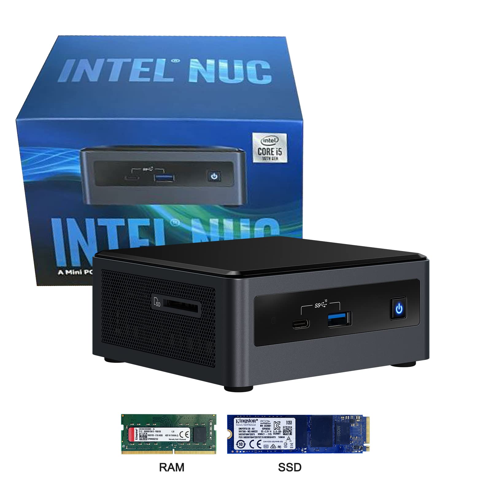 Amazon.com: Intel NUC 10 NUC10i5FNHN Frost Canyon Mini PC,10th