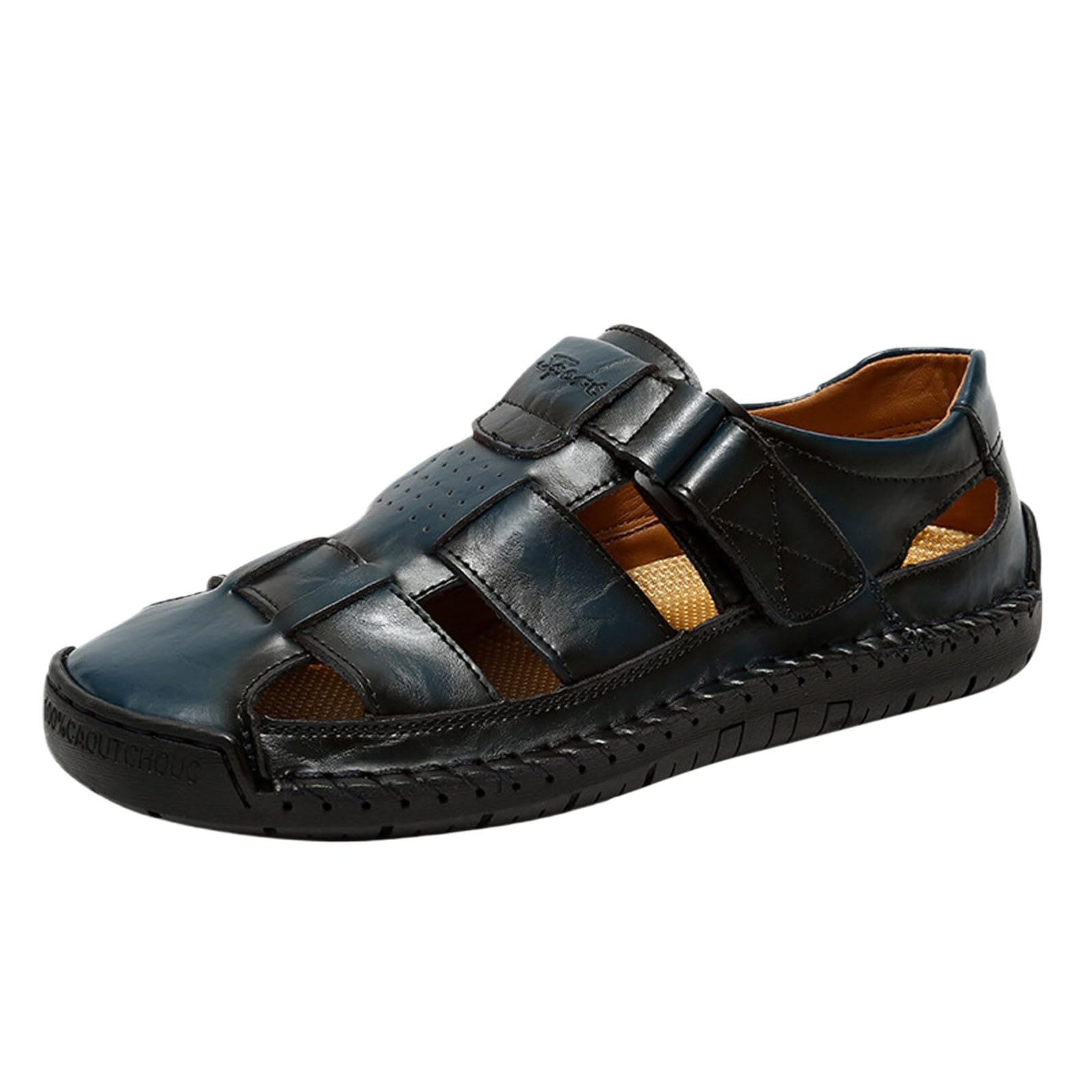 Plantilla Antideslizante Sandalias-Sandalias deportivas informales, cómodas y transpirables para hombre, para exteriores, con correas ajustables, para caminar, hacer senderismo y playa.
