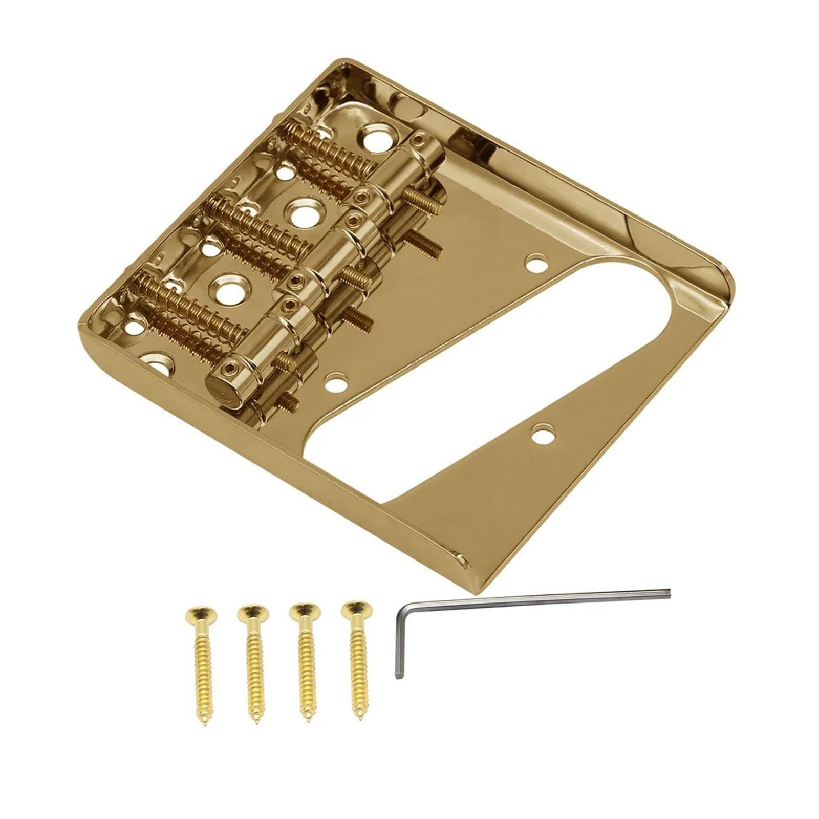 Mostek Gitarowy Stalowy Mostek Do Gitary Elektrycznej Z 3 Siodełkami 10,8 Mm Akcesoria Instrumentów Muzycznych
