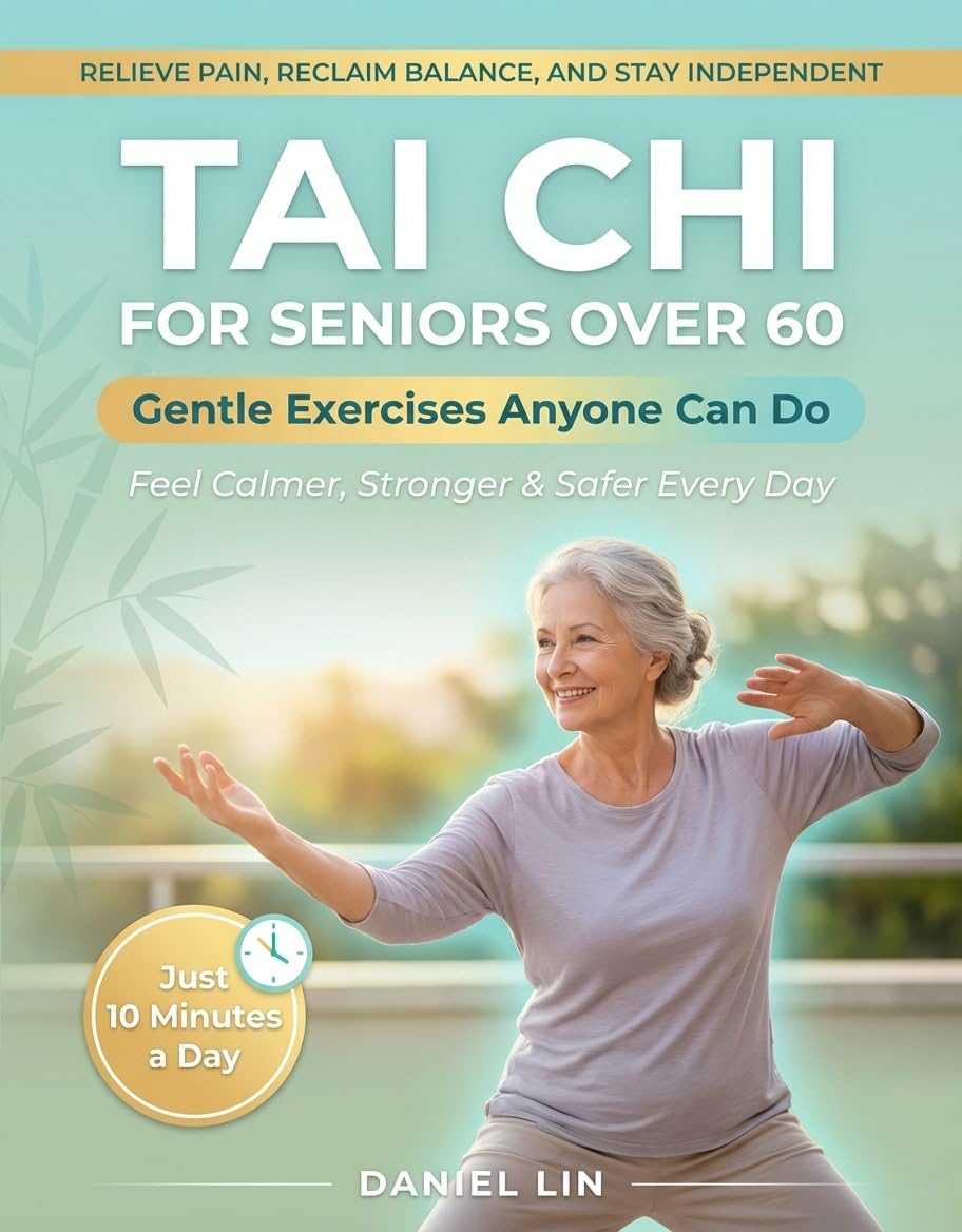Tai Chi for Seniors Over 60: The Complete Guide to Relieve Pain, Reclaim Balance, and Stay Independent with Simple, Gentle Exercises Anyone Can Do in Just 10 Minutes a Day