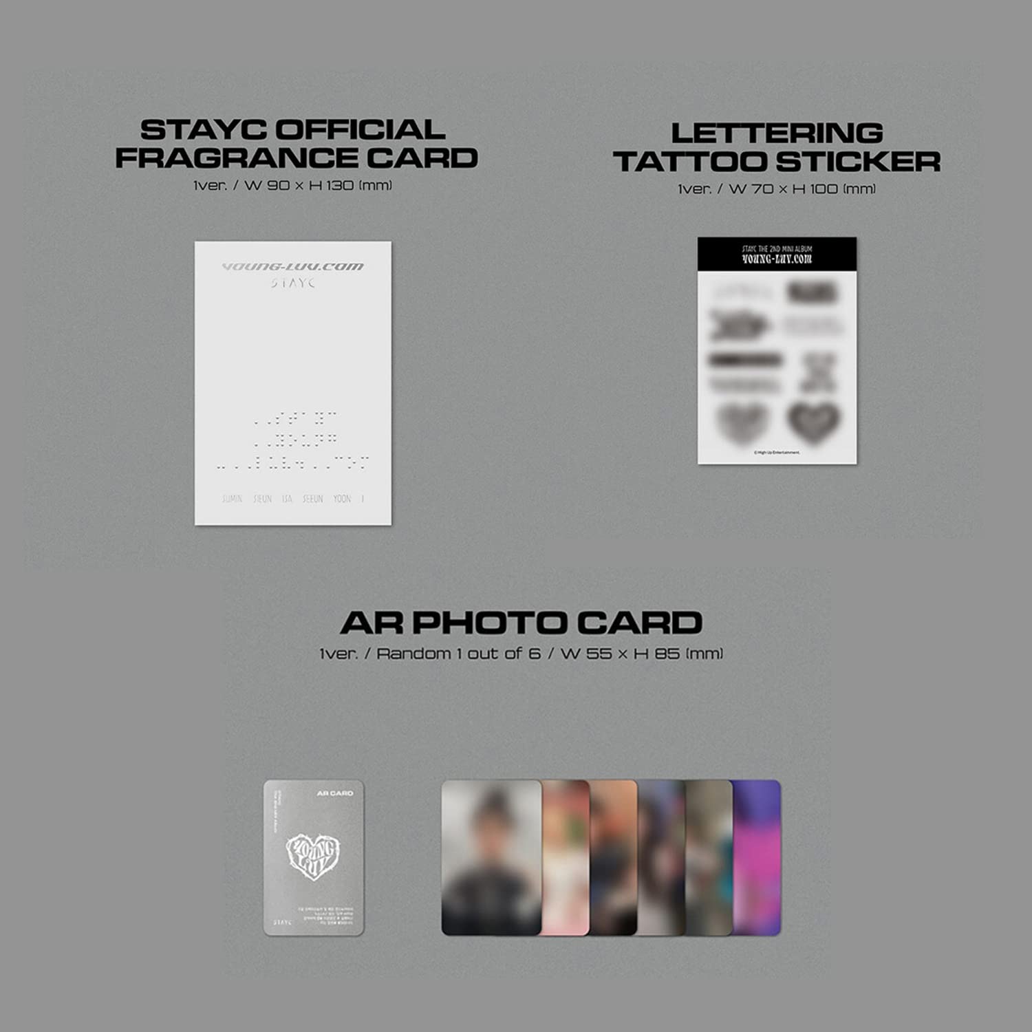 Amazon.com: STAYC - 2st Mini Album [Young-LUV.COM] (LUV Ver