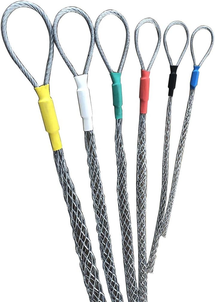 Mesh Puller Pipe Conduit Cable Puller Galvanizing Pulling Grip Metal Cable Socks Mesh Puller Tools for Electricians