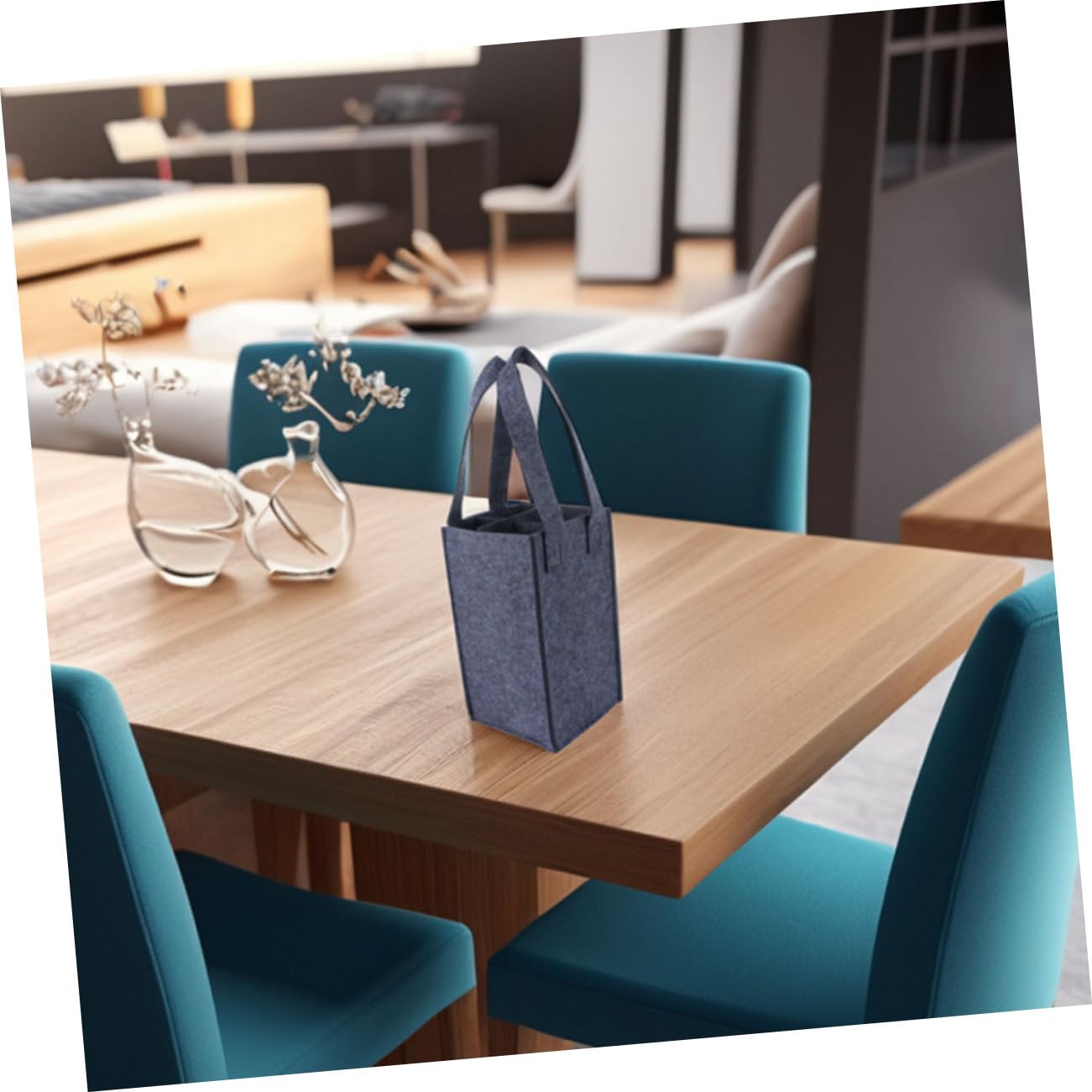 SOLUSTRE 4pièces Pochette pour Bouteille De Vin Transporteur pour Bouteilles De Vin pour Pique-, Voyage Ou Plage