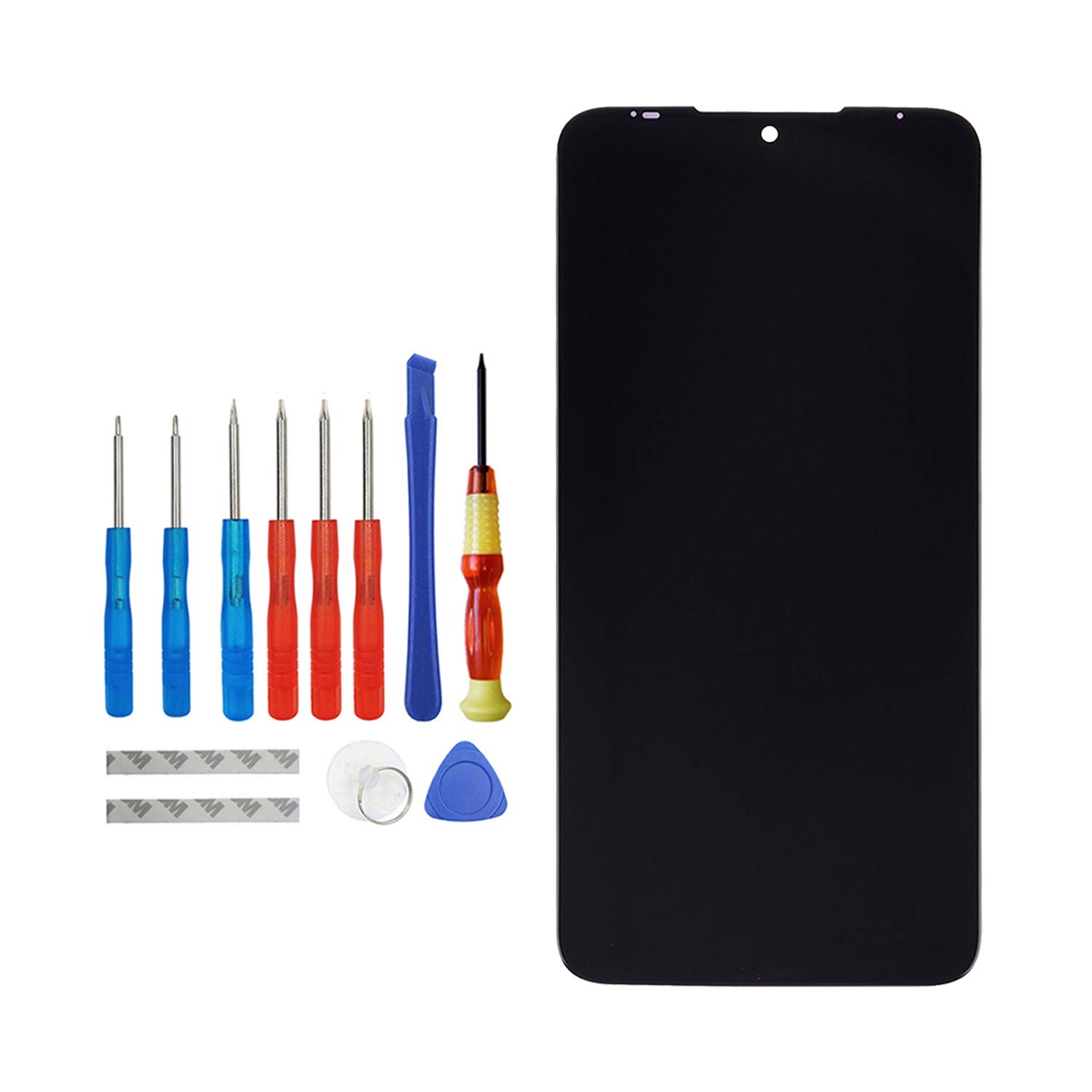 Écran LCD Moto G8 Play XT2015 de remplacement noir avec outils inclus