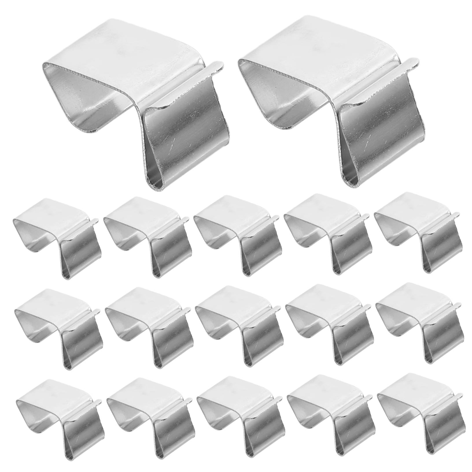 balacoo Outdoor Light Clips for Christmas 50 Pack Gutter Hooks Easy to Install for Garden and Yard Decorations