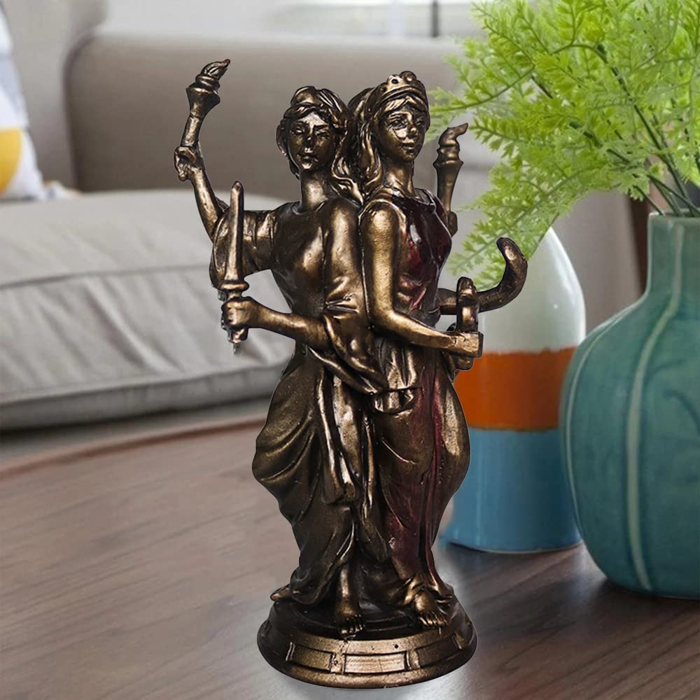 Amazon.co.jp: Dasing ヴィンテージ ギリシャ三女神 樹脂像 三重形状