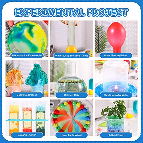 Bldaxn Science Lab Kit for Kids, Kids Science Experiments Kit with Lab Coat Scientist Costume Dress Up Pretend Play Toys Set for Science Projects & Experiments for Boys Girls Kids Age 6 7 8 9 10 - Thumbnail 4