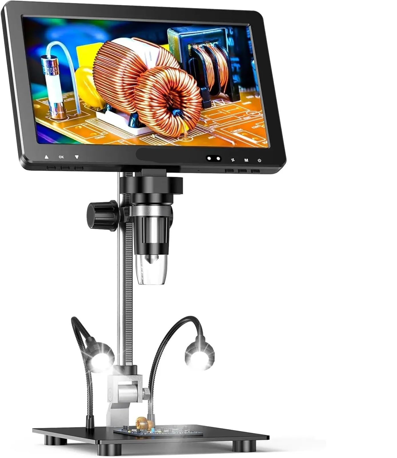 Mikroskop Cyfrowy HD IPS HDMI 10,1" 1500X 20MP