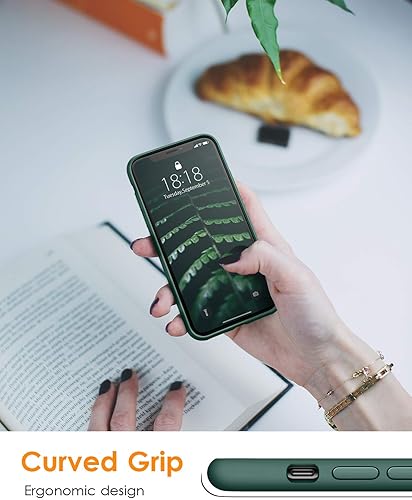 Miniatura 5 de DTTO - Carcasa de silicona compatible con iPhone XR (serie Romance) con protección híbrida para iPhone XR de 6,1 pulgadas  15.49 cm.