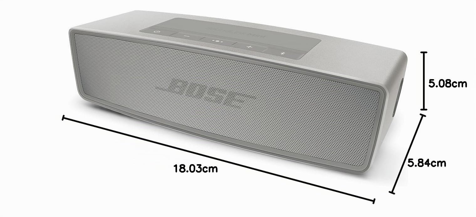 Bose SoundLink Mini II - Altavoz portátil Bluetooth, color perla