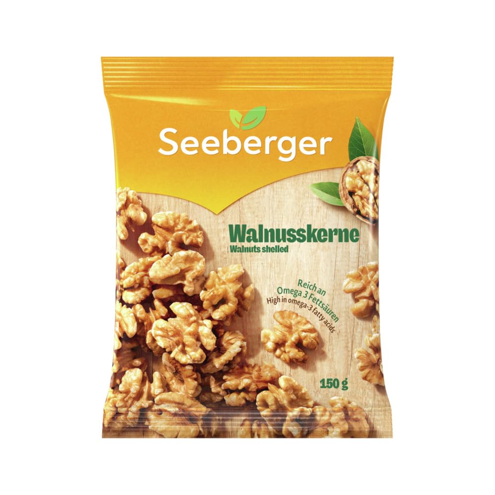 Seeberger pestki orzecha włoskiego, opakowanie 10 sztuk (opakowanie 10 x 150 g)