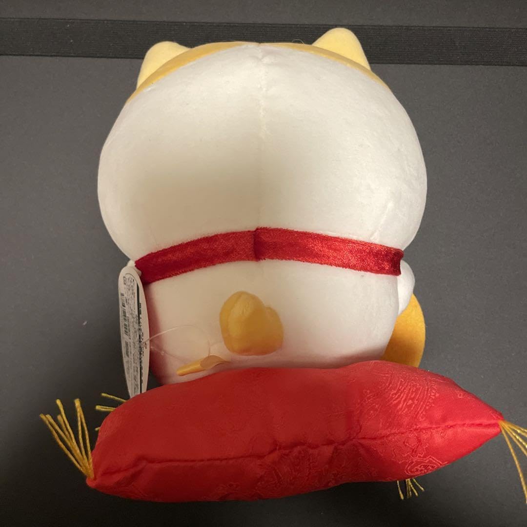 Amazon.co.jp: タグ ちいか 招福 ハチワレぬいぐるみS 招き猫 : おもちゃ