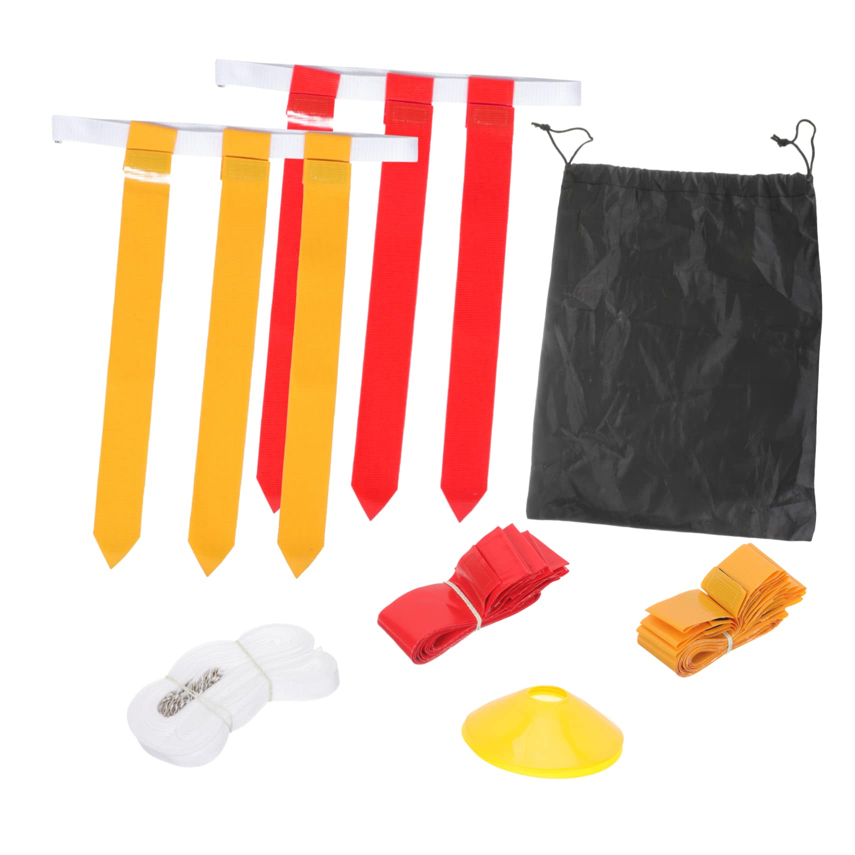 NAMOARLY Official Flag Football Kit Youth Rugby Belt Flags Football Belt Outdoor Supplies