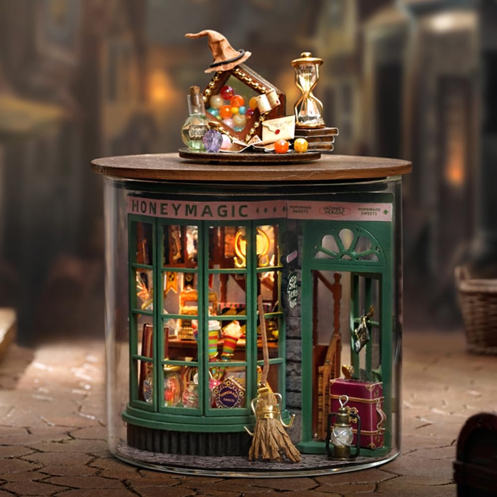 Amazon.com: TOPBSFARNY 3D Stereoscopic Miniature Dollhouse Kit