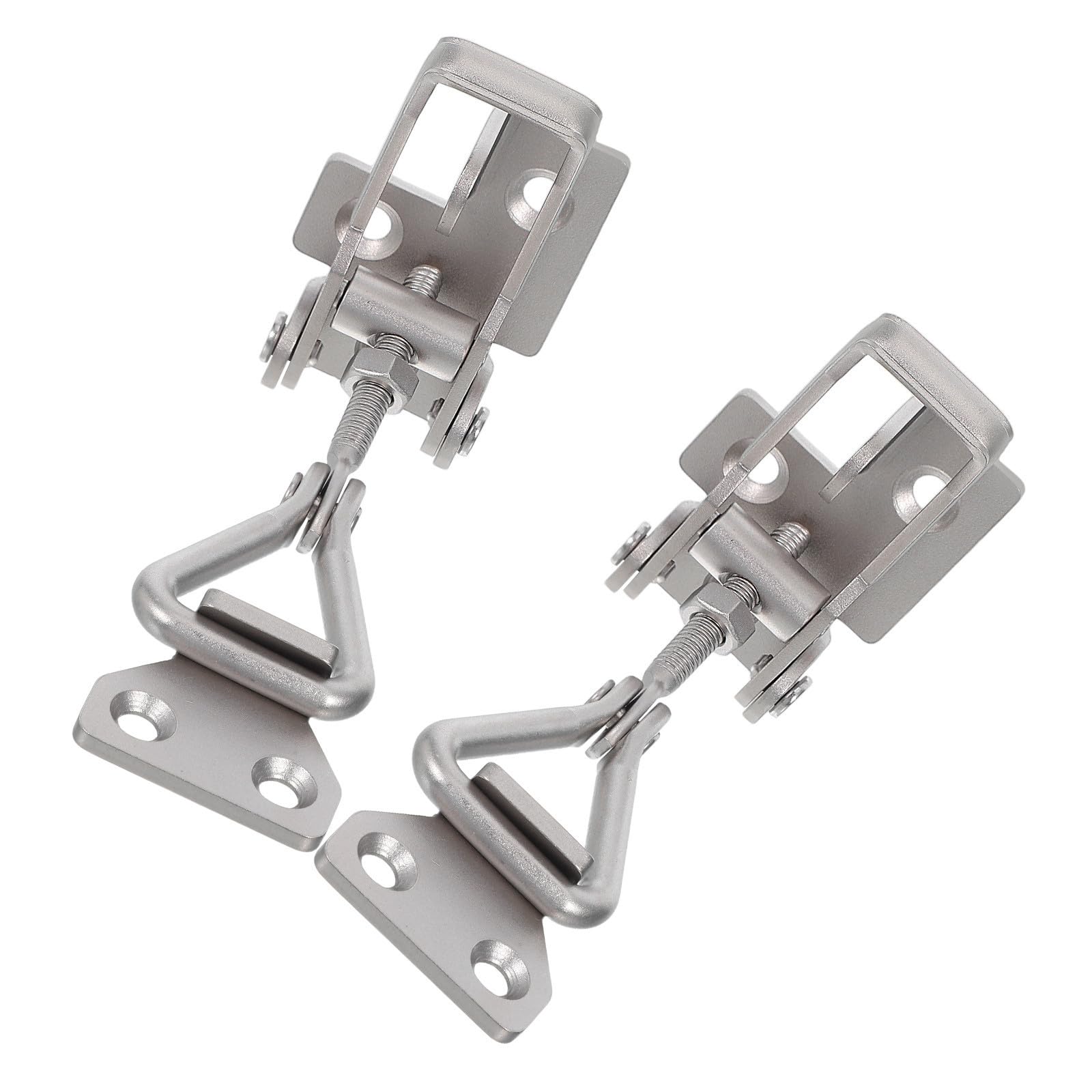 Loquet à bascule en acier inoxydable x2 pour fermer caisses et fumoirs