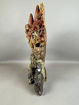 玉石彫刻　置物 Yahoo!オークション - 中国 玉 玉石 翡翠 彫刻 人物 置物 共箱