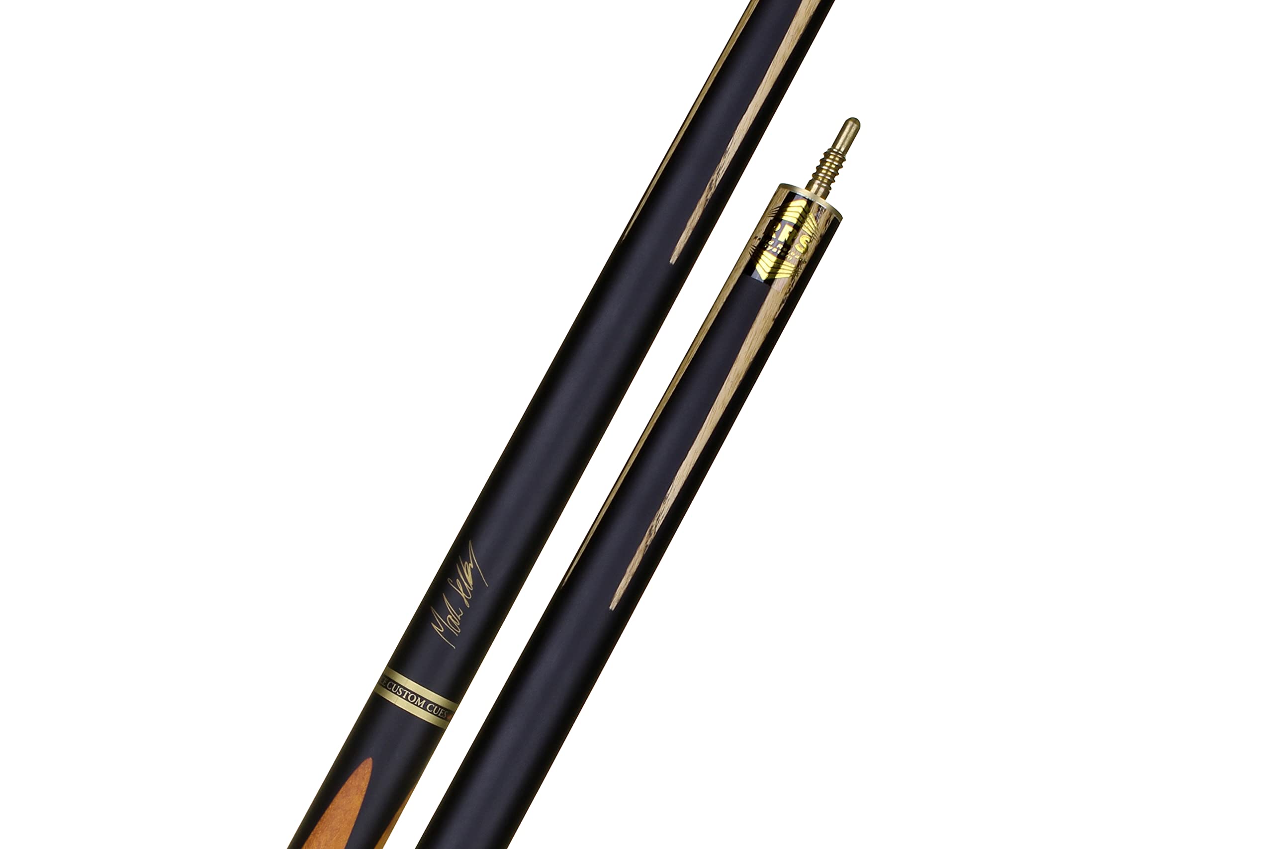 BCE Mark Selby Signature Series Snookerqueue und Koffer, 3/4-Schnitt, 144,8 cm, 9,5 mm Spitze