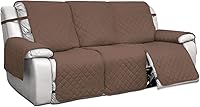 Vista 24 de PureFit Fundas de Sofá Reversibles Resistentes al Agua para Sofá Reclinable de 3 Asientos - Funda Antideslizante para Sofá Reclinable Dividido de 3