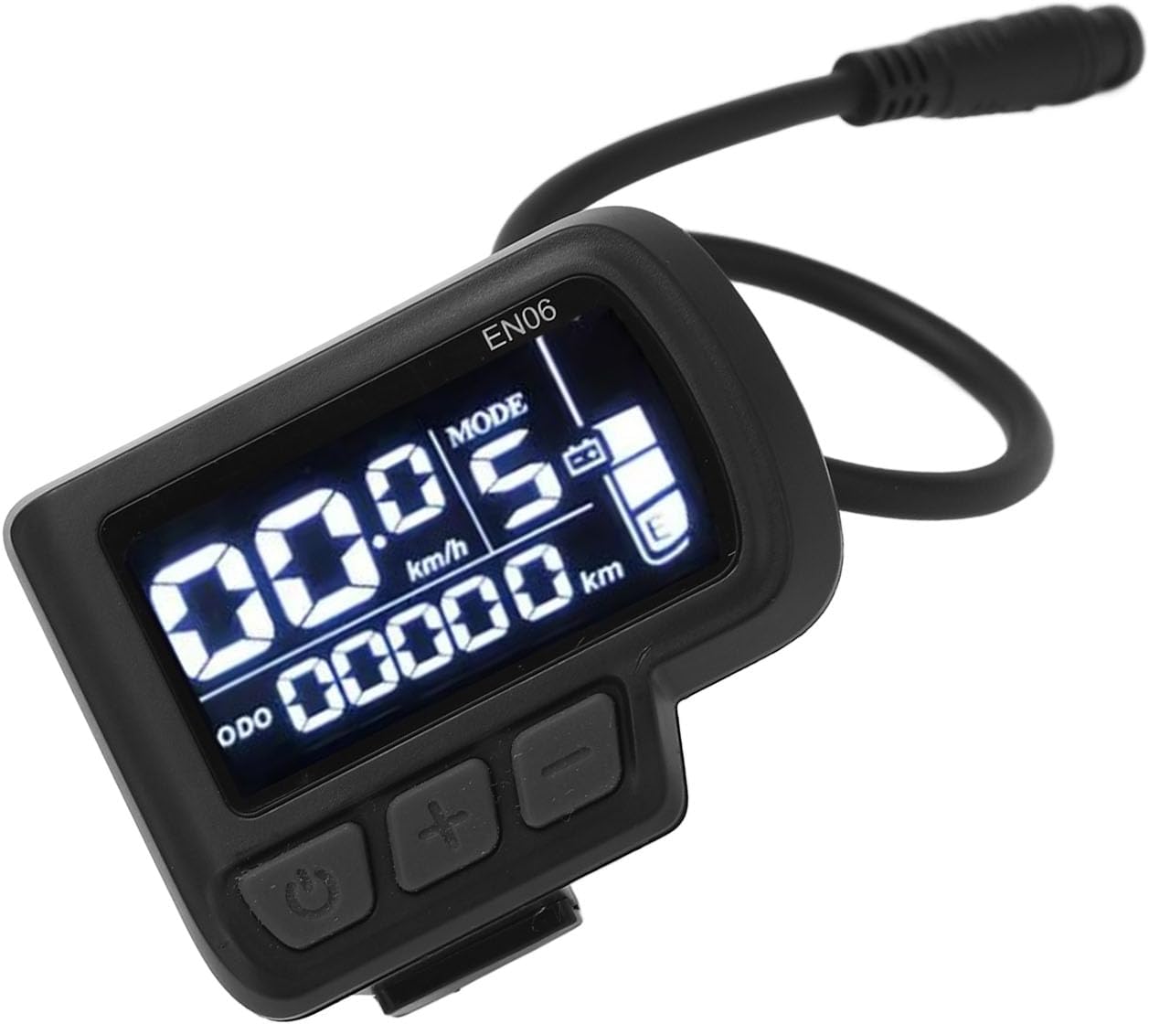 Display 6 Pin, LCD Display for Electric 24V 36V 48V 60V Electric Display Panel for 22.2mm Handlebar Electric Display Electric Display Panel for Electric Parts