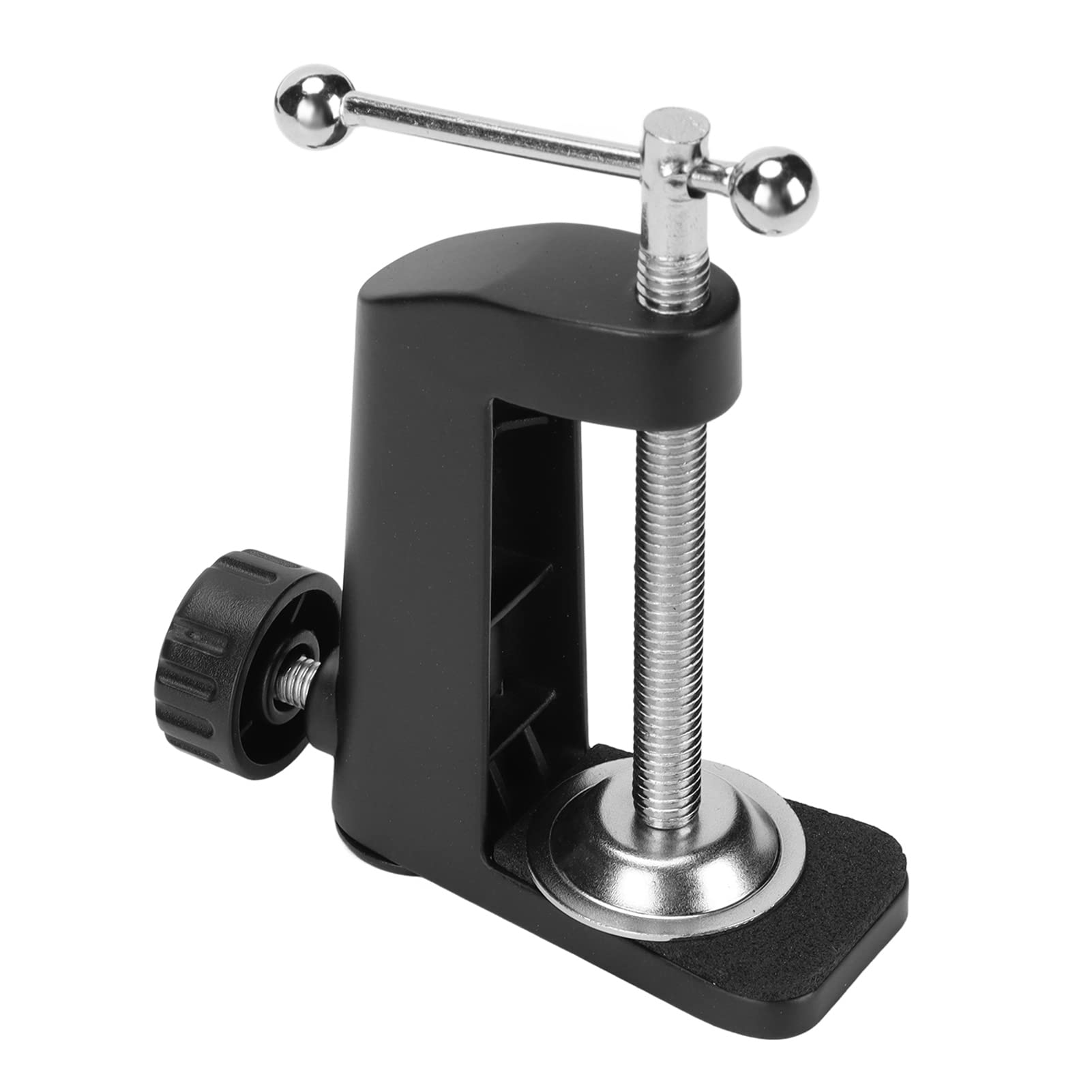 Ramię mikrofonu, żelazny wspornik w całości z metalu, duża nośność 2 kg/4,4 funta, mały rozmiar wszechstronne regulowane składane ramię do stacji radiowych, transmisji na żywo, studiów nagraniowych