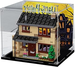 Acrylic Display Case Box Compatible Lego 4 Privet Drive, 75968 Model, Protection, Dustproof Display Case Gift Model, Transparen,Compatible with Lego (Only Display Case )