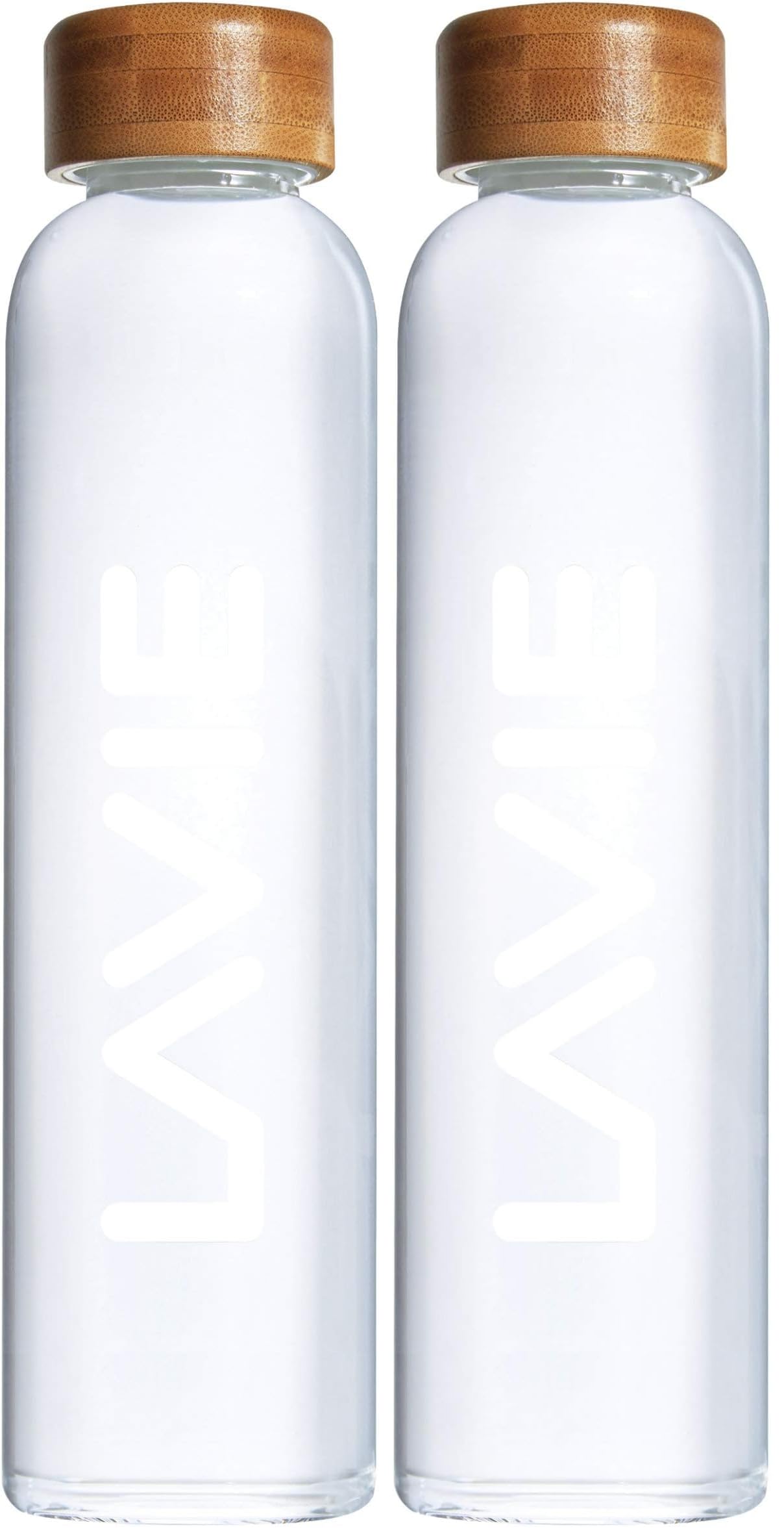 Bouteille en Verre Borosilicate LaVie Pure et Premium 1 Litre, l'excellence de l'eau pure