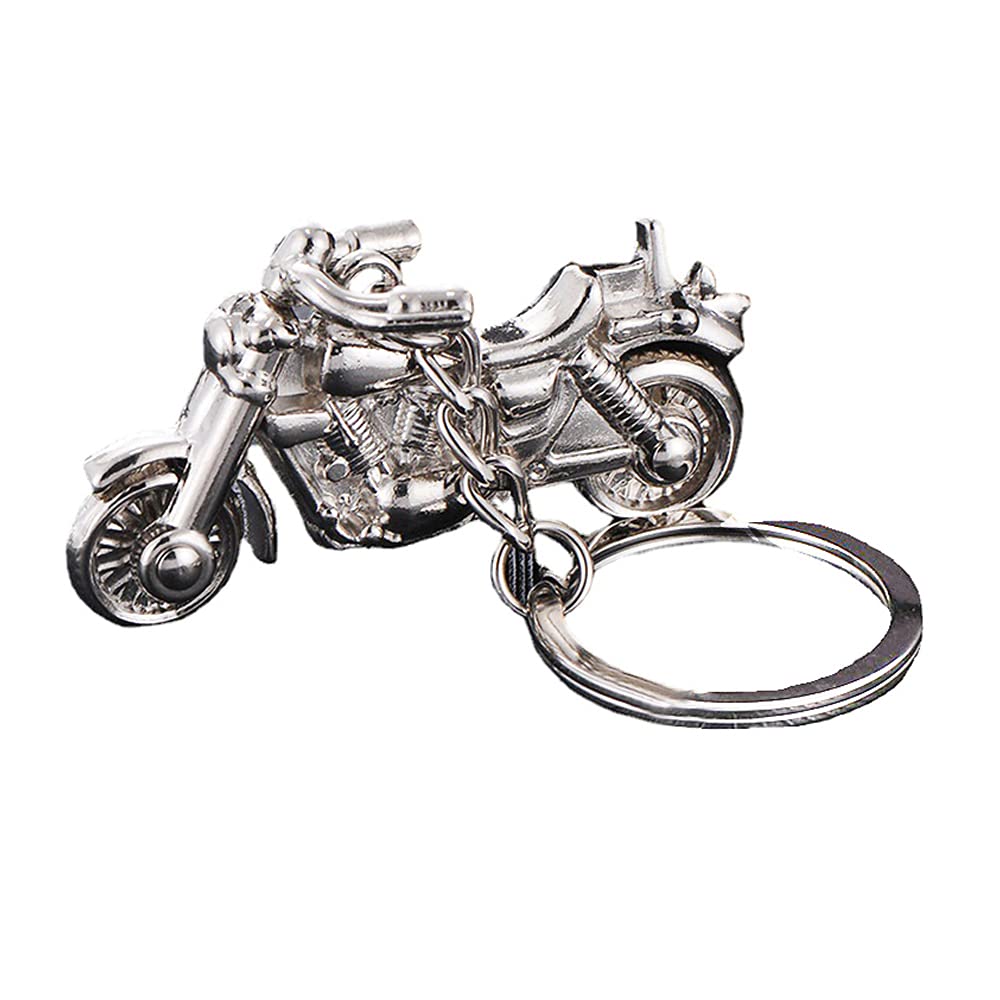 MAFELOE Keychains for Bag Handbag Charms Decoration, Key Pendant Accessories Ornament for Men Women- Motorcycle Shape
