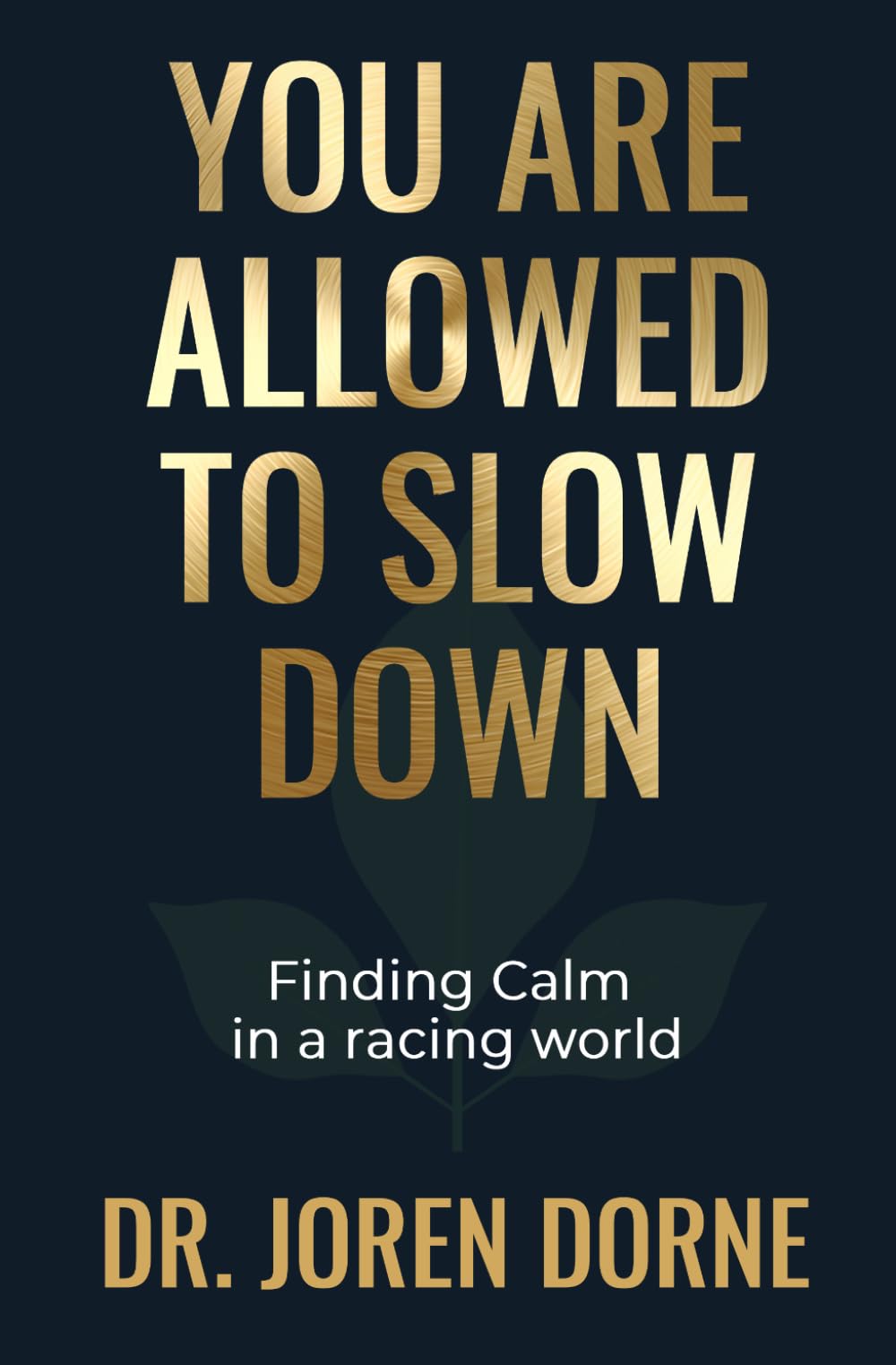 You Are Allowed to Slow Down: Finding calm in a racing world