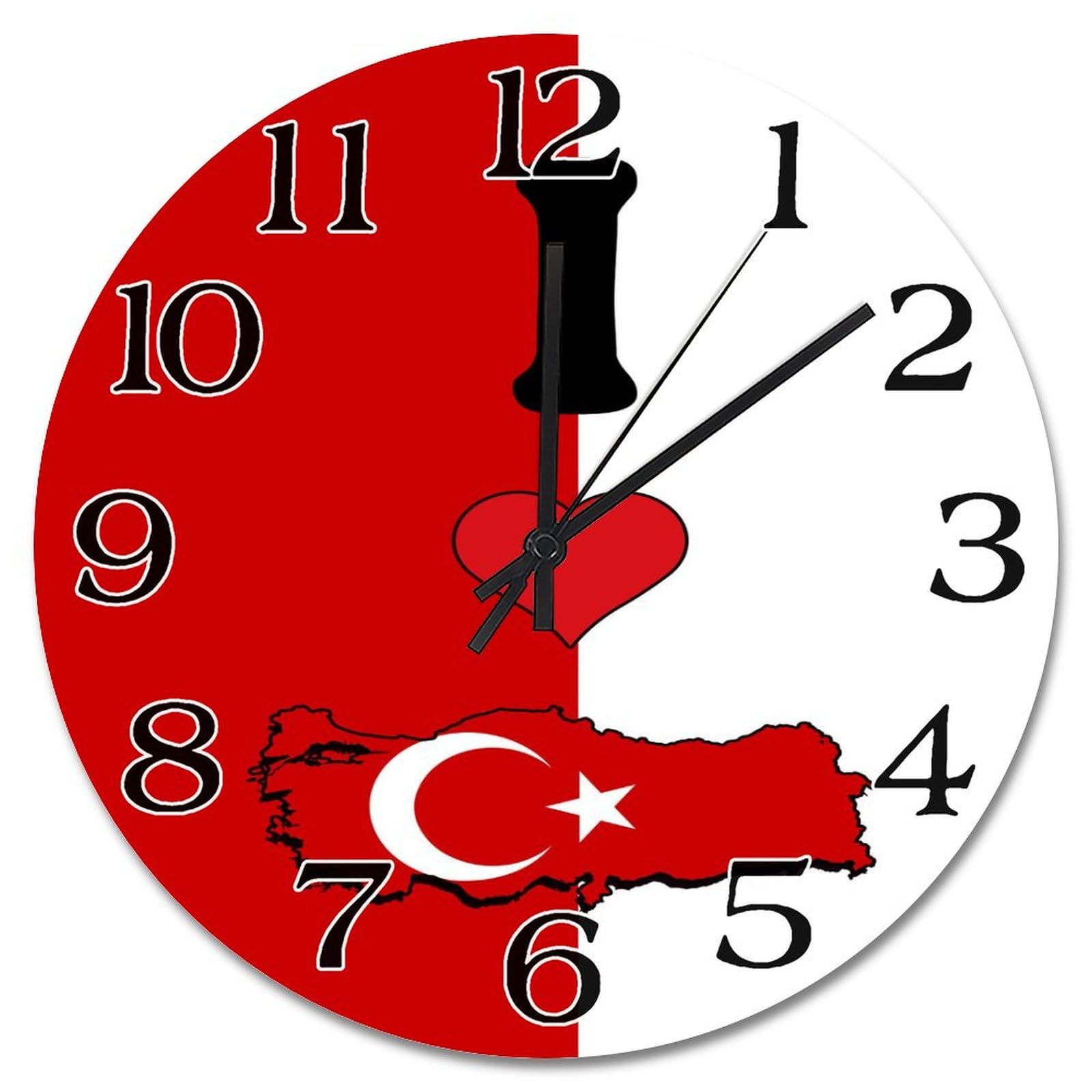 Horloge murale Turquie attraction touristique pour vibrer au quotidien