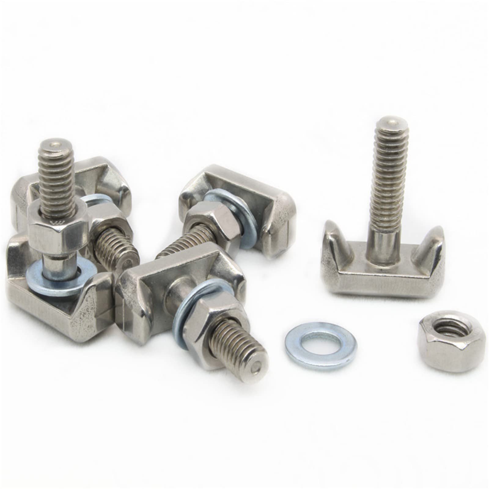 Manchons De Borne De Batterie,Fydun 2 PCS M6 / M8 Colonne Unique Borne De Batterie