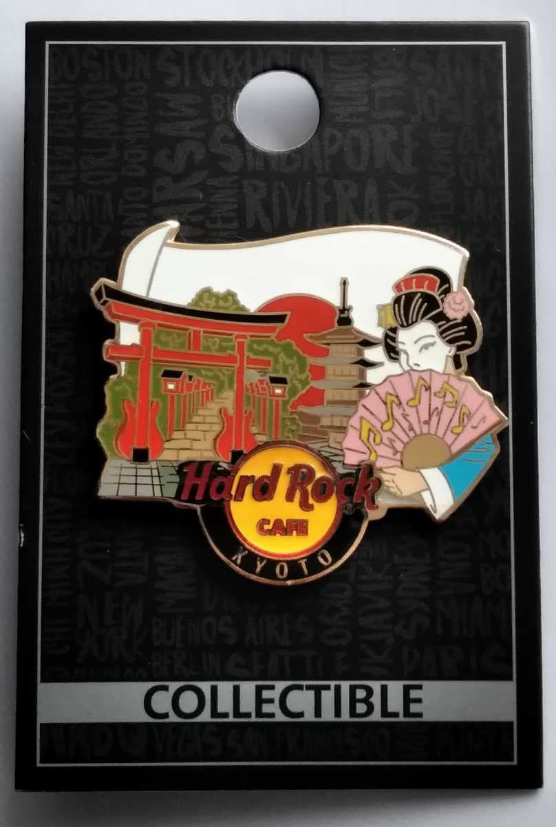 ハードロックカフェ　舞妓　着物　ピンバッジ　京都店 限定　８個セット ハードロックカフェ 舞妓 着物 ピンバッジ 京都店 限定 8個